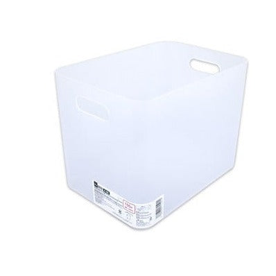 Stackable storage box deep 5.98in x 8.46in x 6.41in