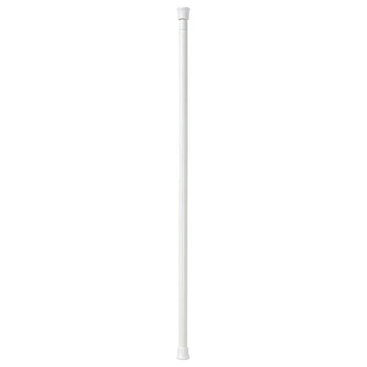 White Extendable Rod -54cm to 90cm - 21.3  to 35.4 -