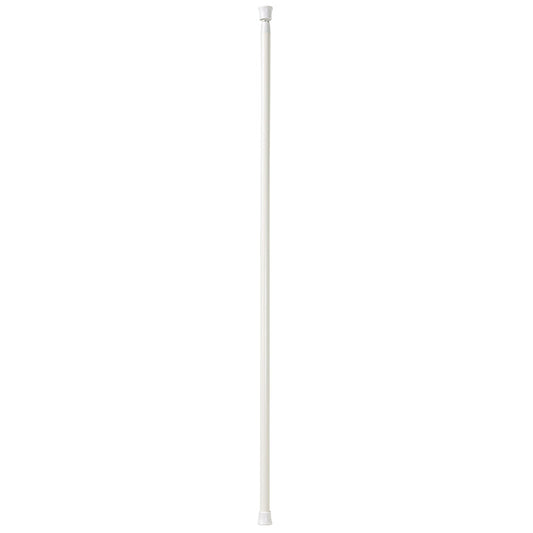 White Extendable Rod -70cm to 120cm - 27.6  to 47.2  - Diameter 1.0cm to 1.3cm - 0.4  to 0.5 -